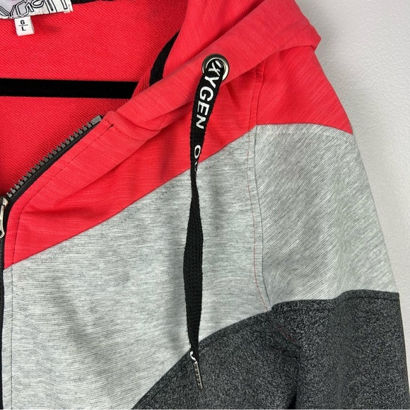 Oxygen Lightweight Full Zipped Hoodie with Pockets - Picture 6 of 9